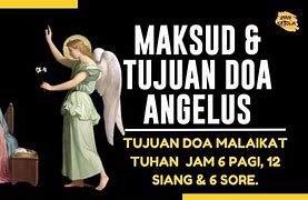 Doa Malaikat Tuhan Katolik Jam Berapa